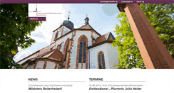 Desktop Screenshot of evkirche-wachenheim.de
